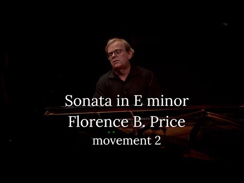 Florence Price Sonata in E minor - movement 2