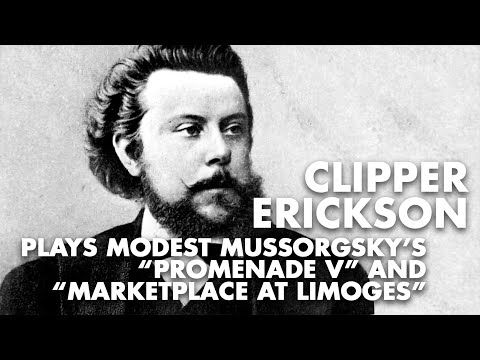 Mussorgsky's Promenade V and the Marketplace at Limoges